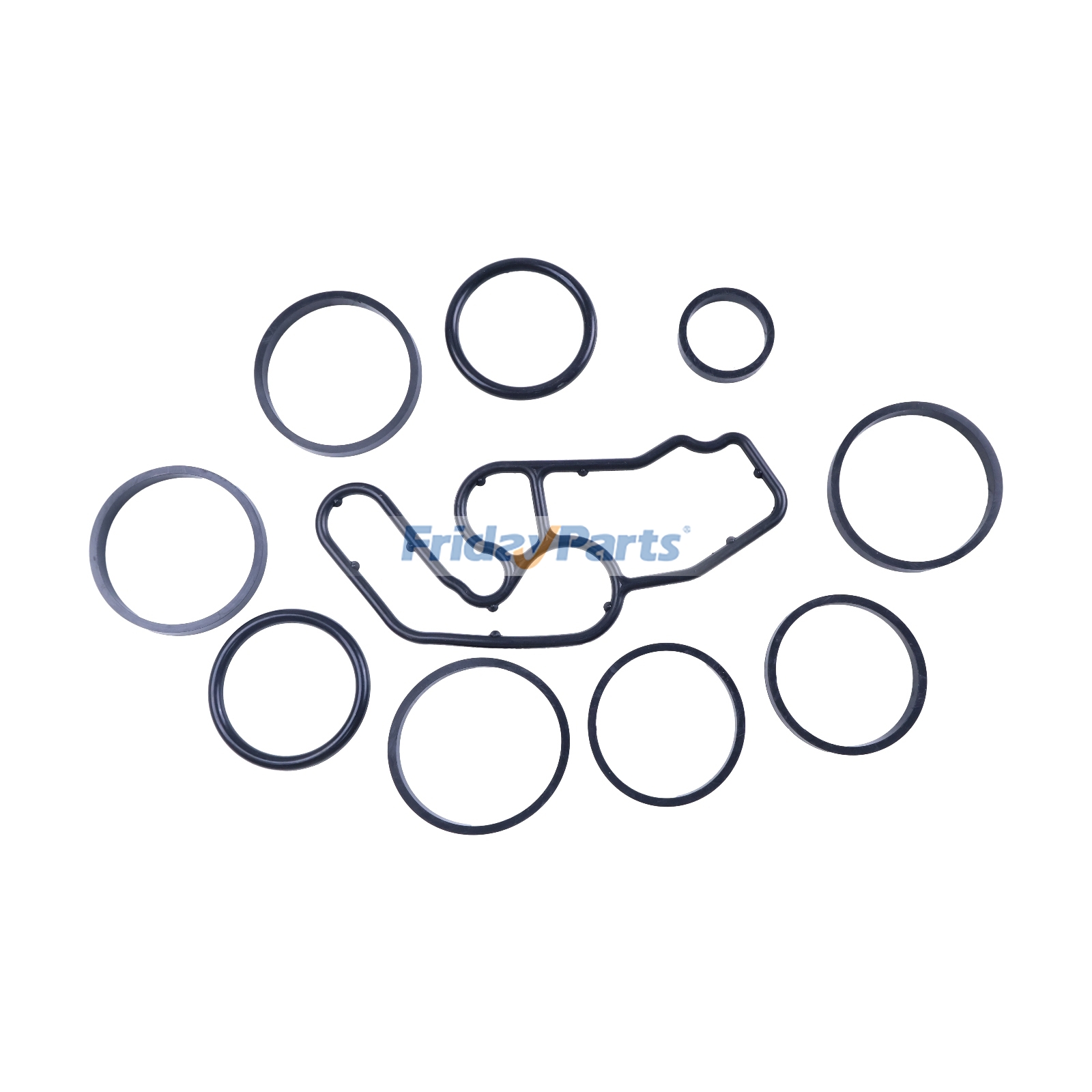 FridayParts Ölkühler-Dichtungssatz