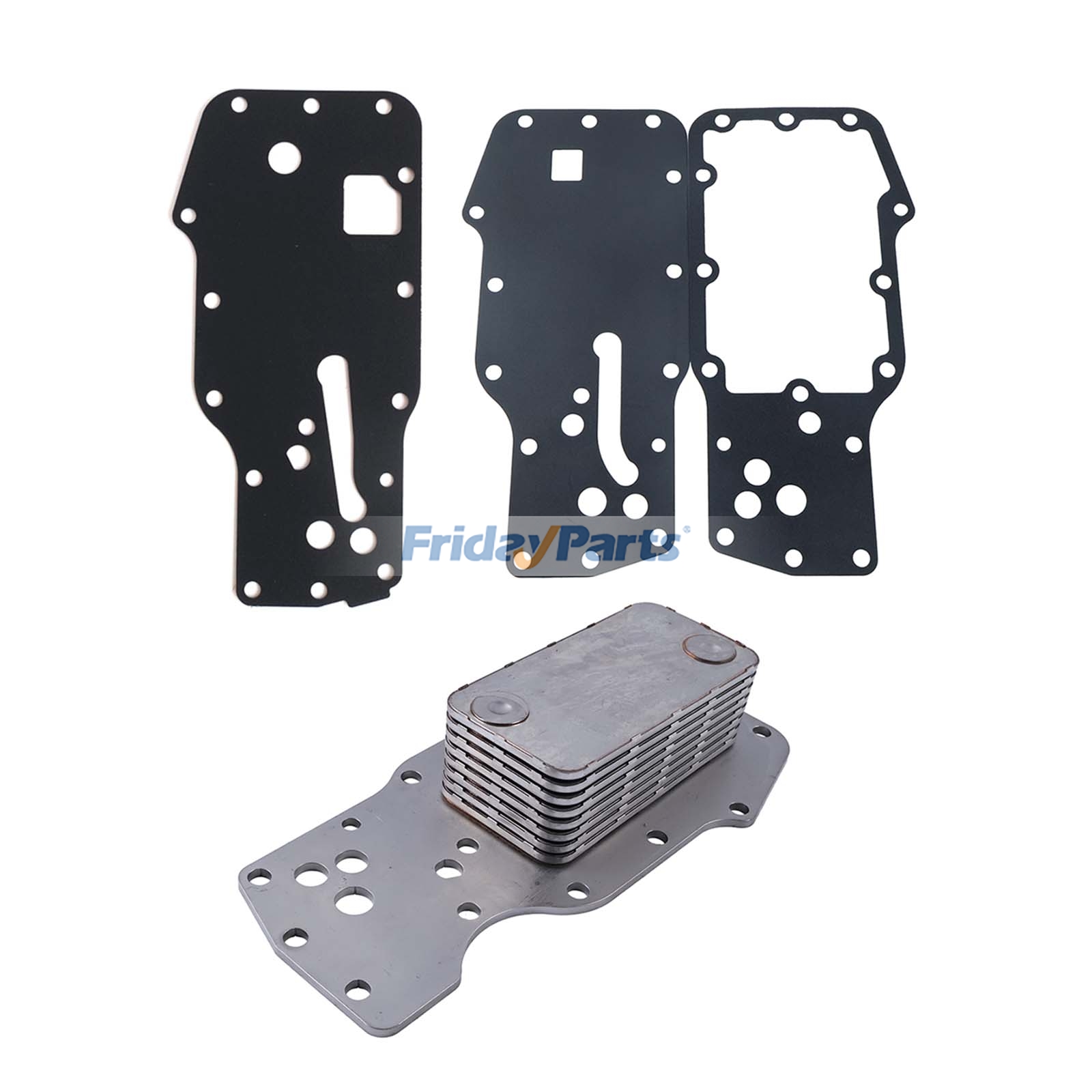 Oil Cooler & Gasket Kit 3975818 for Cummins Engine 6.7L Ford Ram 2500 3500 4000 2007-2024