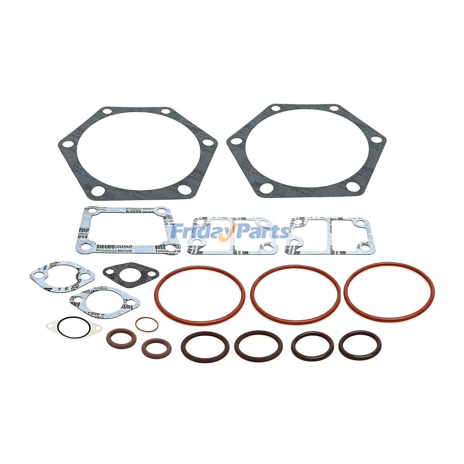 Oil Cooler Gasket Kit 8C-4459 425-1746 for Caterpillar CAT Engine 3406 Tractor D8N D8R 57H Bulldozer 8SU 8U 8A Premium Quality with 3-Year Warranty