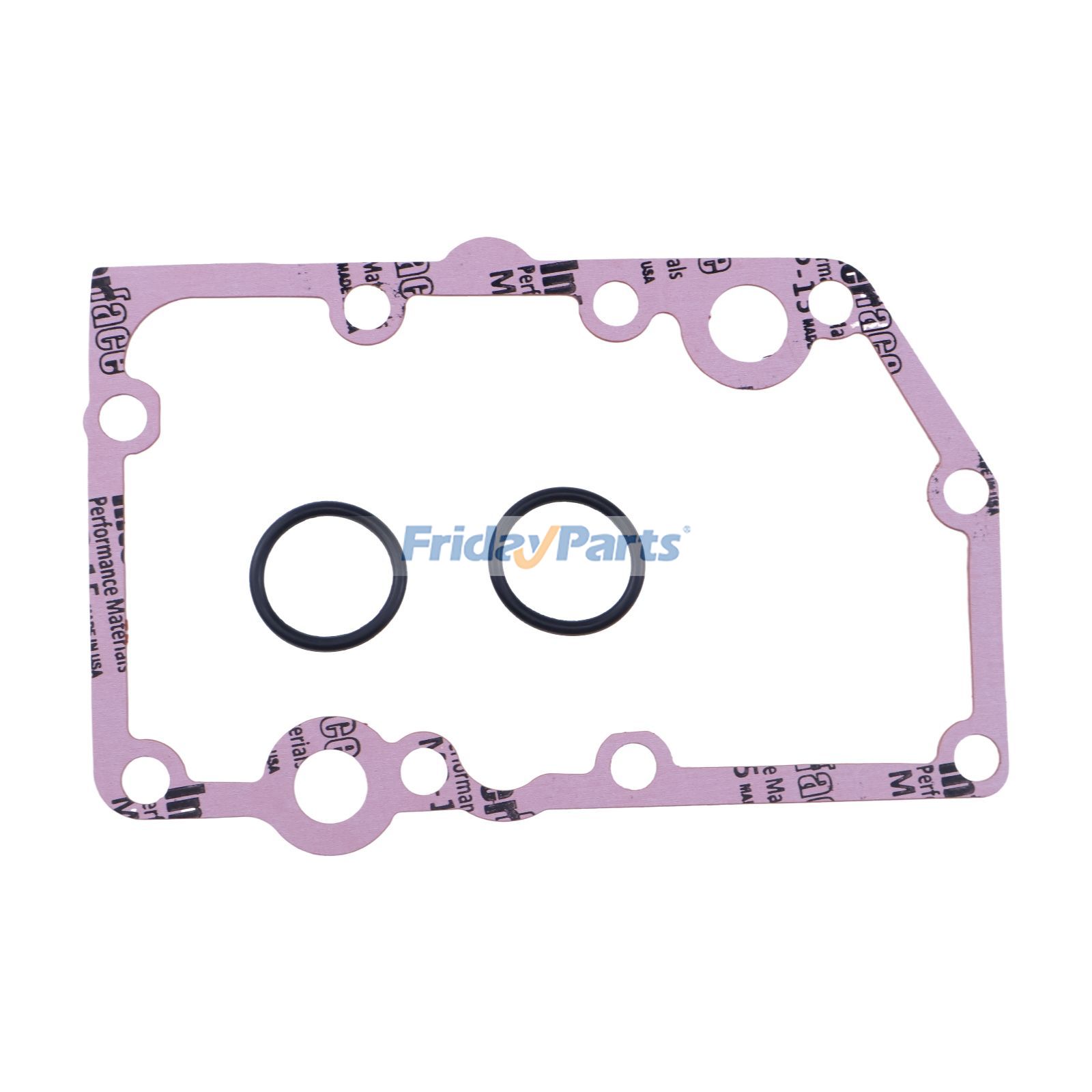 JOHN DEERE用用オイルクーラーガスケットシールキット R123501 T122075 John Deere S670 S680 S790 T560 T660 4730 4830 エンジン 6090用