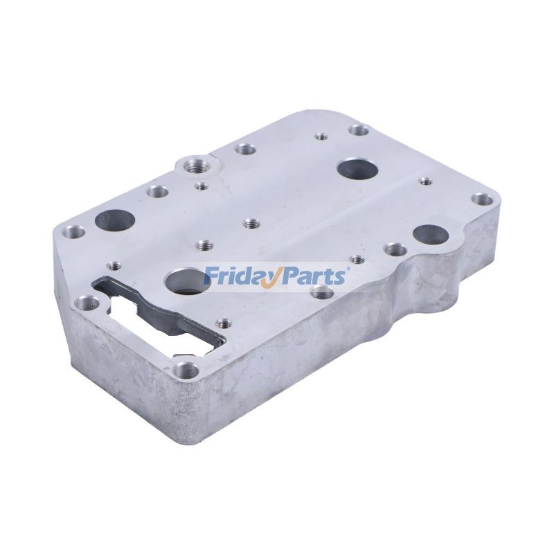 Carcasa del enfriador de aceite R504283 para motor John Deere 4045 Tractor 5215 5310 5315 5403 5410 5415 5420 Excavadora E130 E140 E210 E230