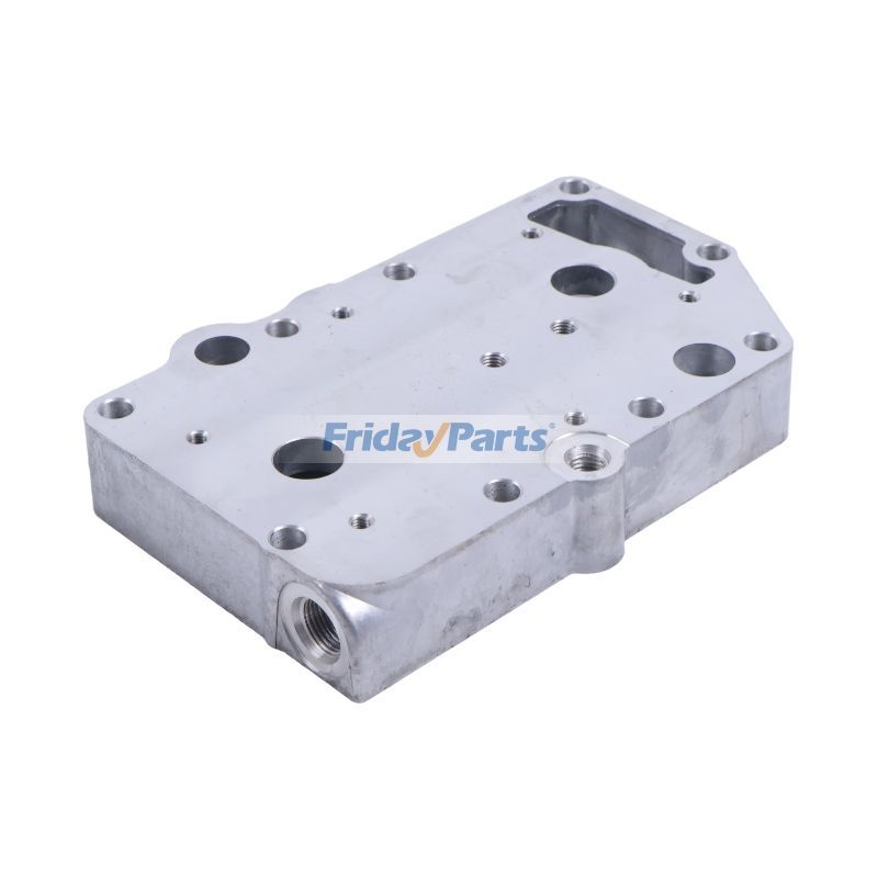 Carcasa del enfriador de aceite R504283 para motor John Deere 4045 Tractor 5215 5310 5315 5403 5410 5415 5420 Excavadora E130 E140 E210 E230 Para JOHN DEERE