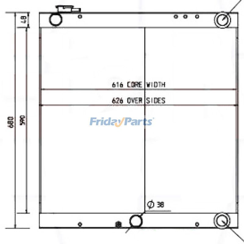 Parte para Excavadora