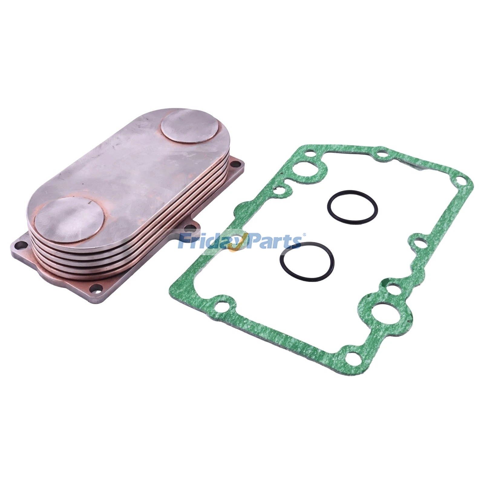 Oil Cooler With Gasket RE59296 for John Deere Engine 3029 4045 6068 Tractor 5425 5620 5625 5720 5725 5082E 5090EN 5215F 5315F 5425H 5515V 5615F 5615V 5725H