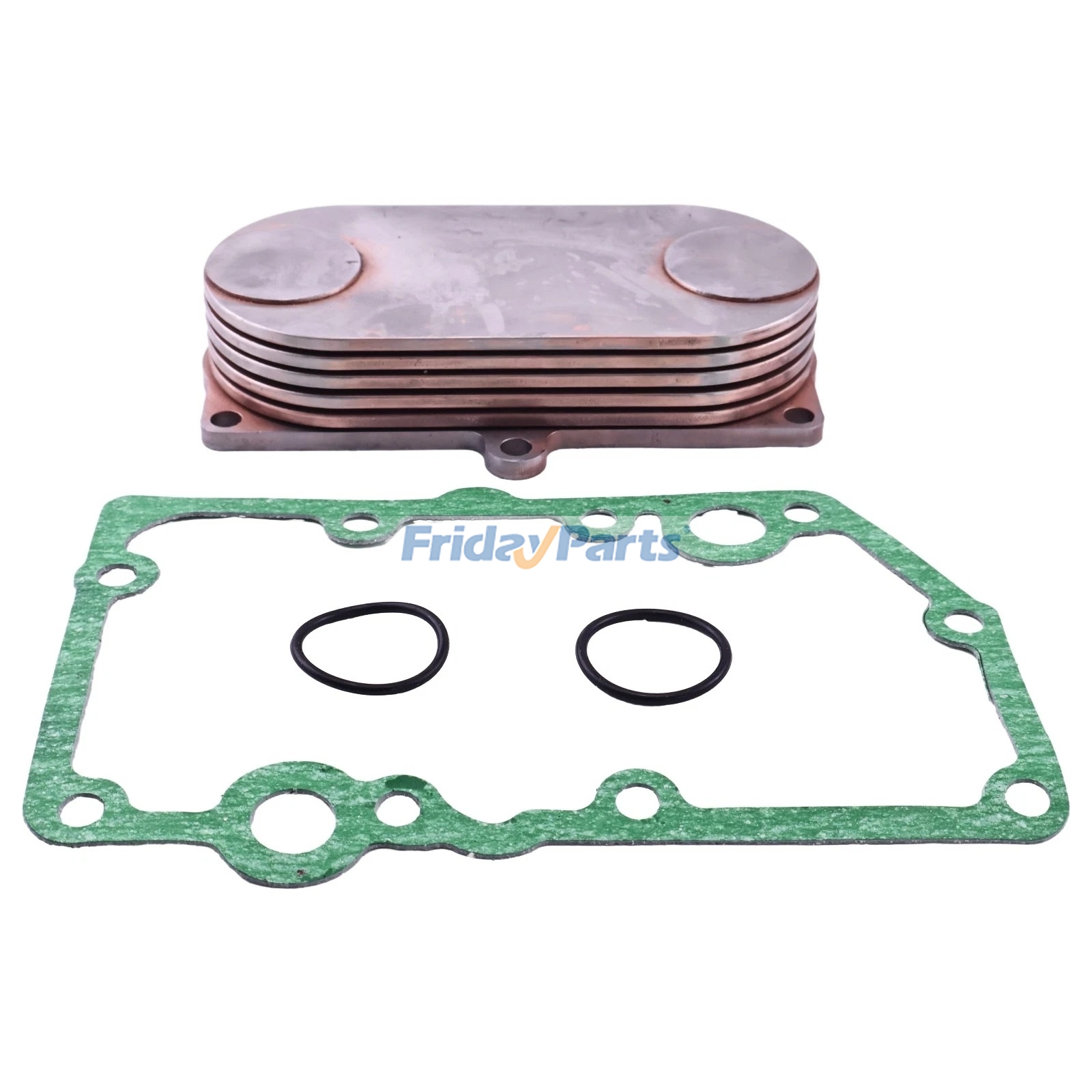 Motor,Trator Para JOHN DEERE - Resfriador de óleo com junta RE59296 para motor John Deere 3029 4045 6068 Trator 5425 5620 5625 5720 5725 5082E 5090EN 5215F 5315F 5425H 5515V 5615F 5615V 5725H