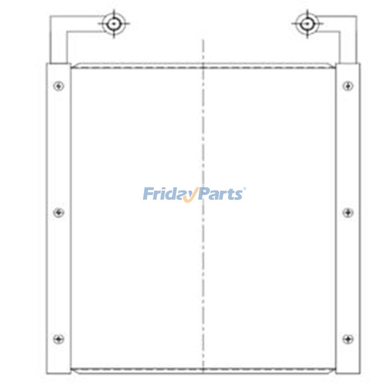 Oil Cooler for Excavator