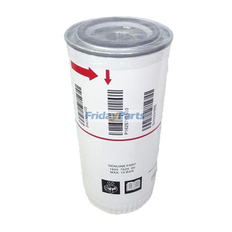 Filtre à huile 1625752500 pour Atlas Copco GA22