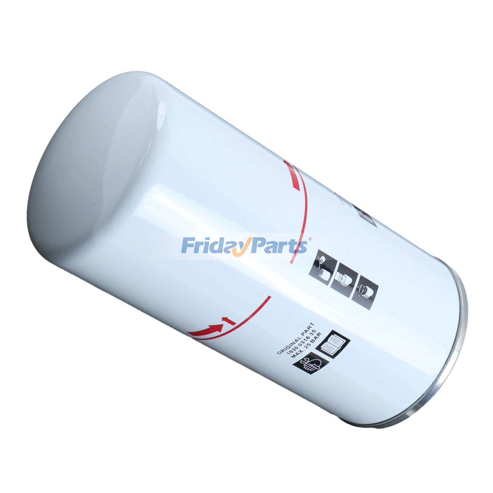 Filtro de óleo 1830031635 para compressor de ar Atlas Copco para Compressor de ar