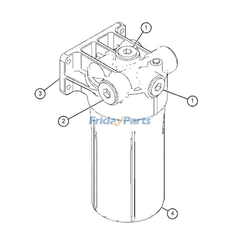 Excavator Oil Filtererpillar CAT 345