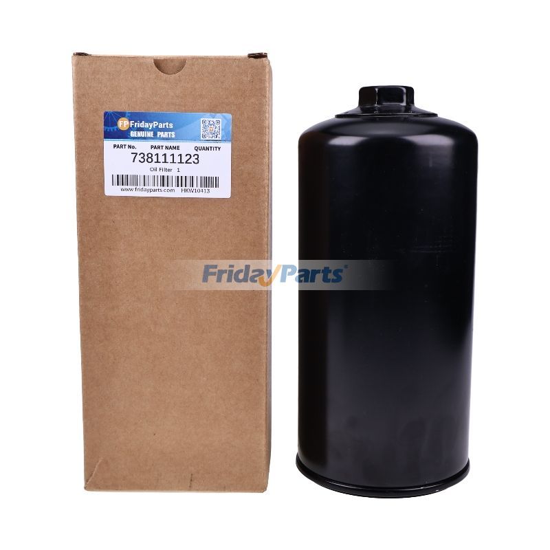 Filtre à huile 738111123 10297295 pour excavatrice Liebherr R904C R906C R914C R924C R934C A914C A944C