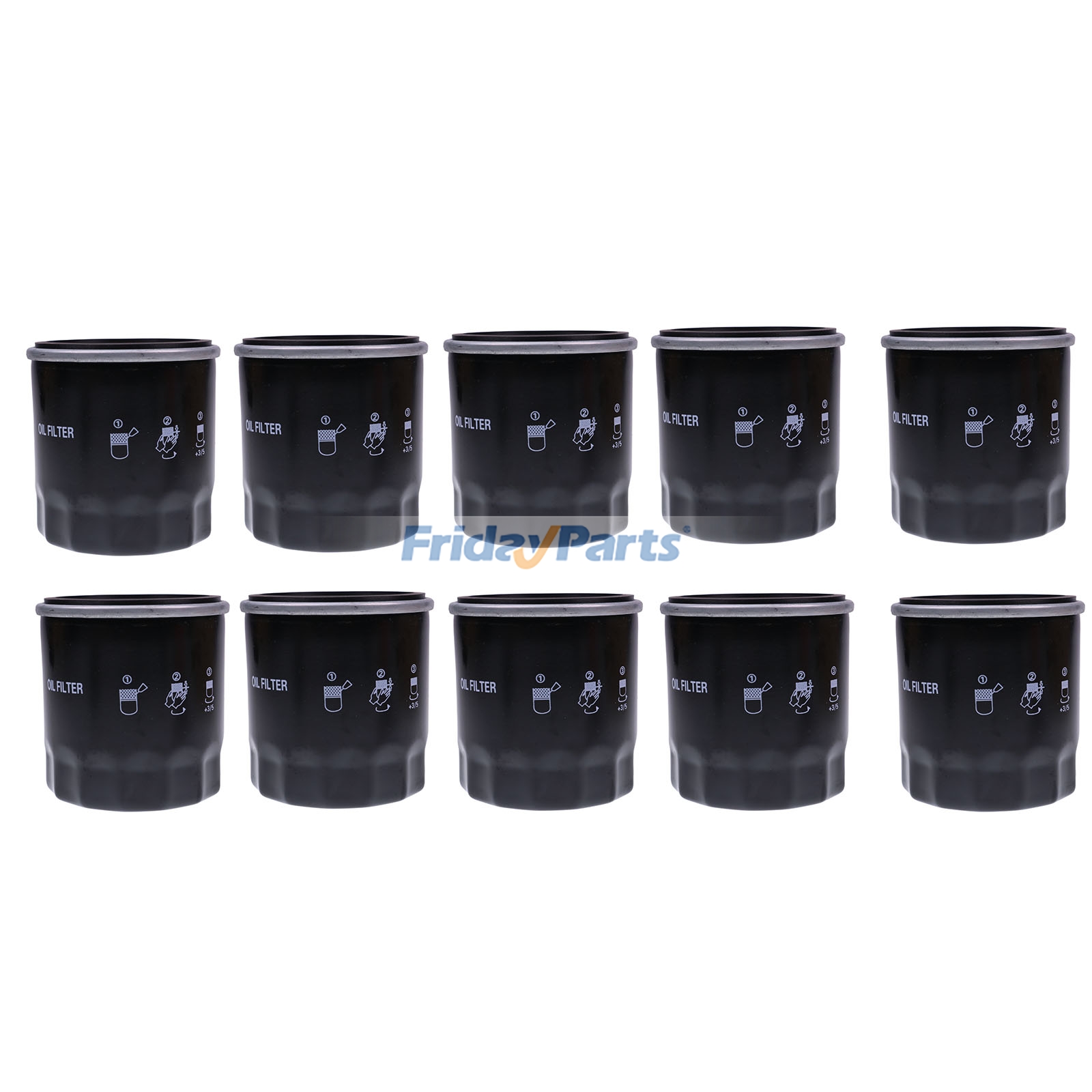 トヨタフォークリフト 5FD20 5FD23 5FD25 G100 G102 G200 RE101R AE102X AE90 用オイルフィルター 90915-YZZF1