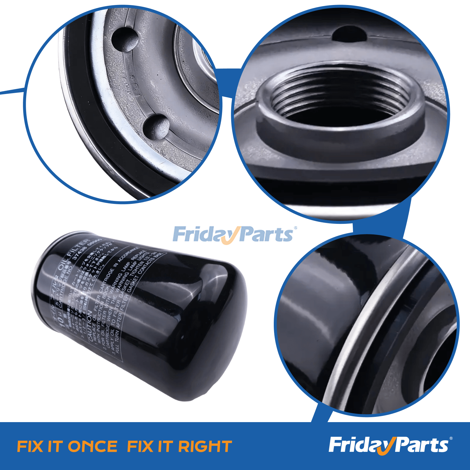 Cartucho de filtro de óleo 3743808900 para compressor de ar Airman PDS185S-6E1 PDS185S-6C2 PDS100S-6E1 PDS175S SAS22RD-5E SAS22SD-6E FridayParts