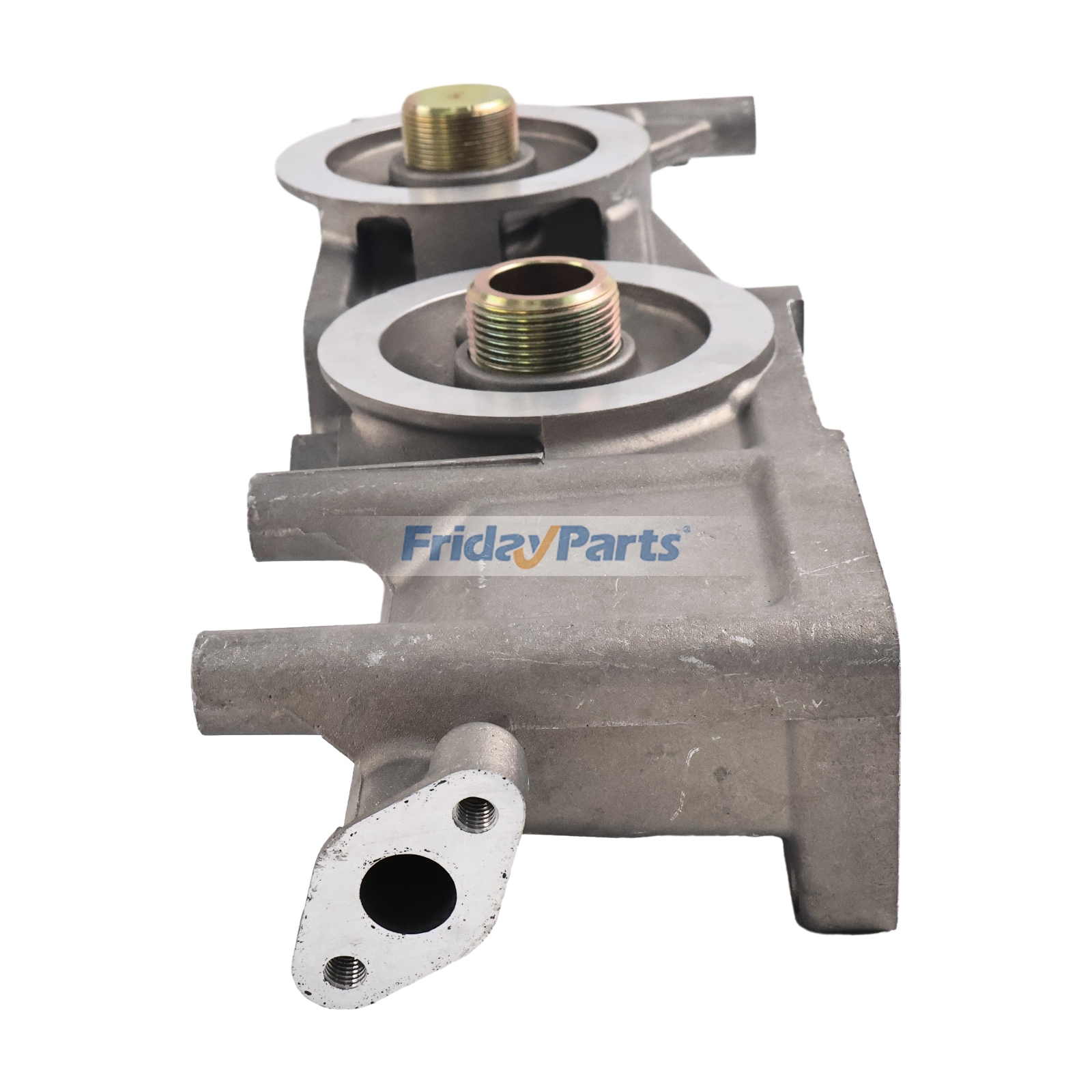 Cabeça do filtro de óleo 1-13200959-0 para motor Isuzu 6BG1 6BD1 Escavadeira Hitachi EX200-5 EX200-3 FridayParts