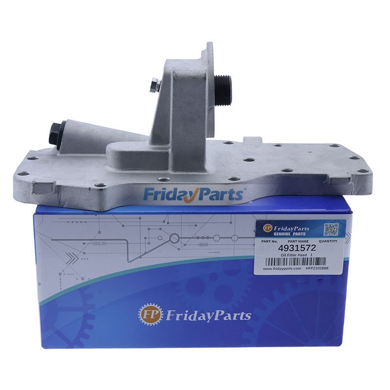 Oil Filter Head 4931572 for Cummins Engine ISDe ISBe 6ISBE6.7 6ISDE6.7 QSB6.7
