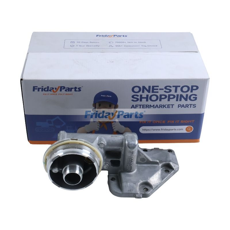 Tête de filtre à huile RE504564 pour tracteur chargeur John Deere Marine Engine 4045AFM85 6068TJ12