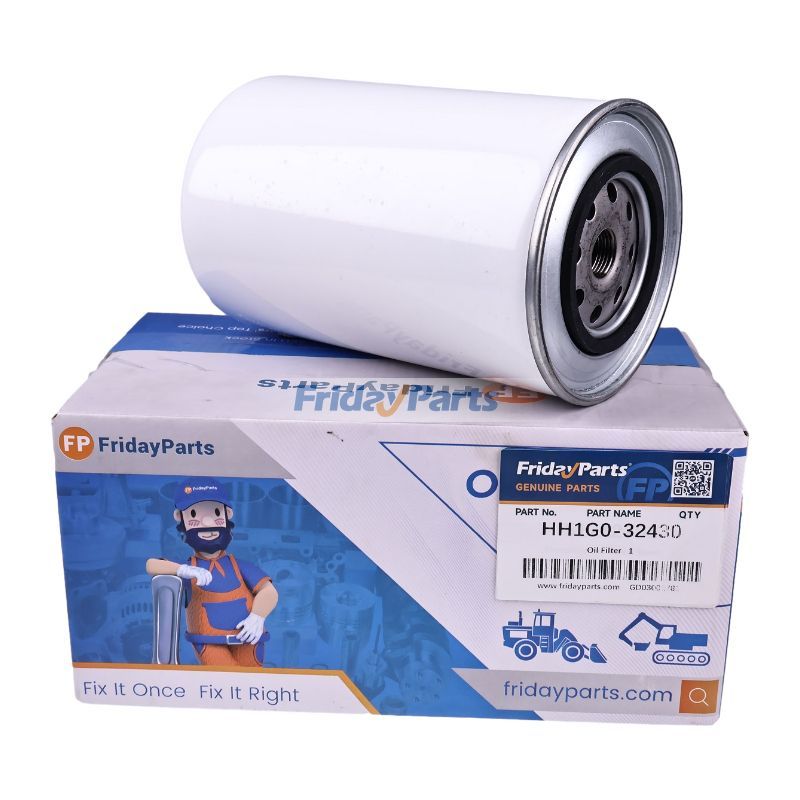 Oil Filter HH1G0-32430 for Kubota M126GXDTC M135GXDTC M6