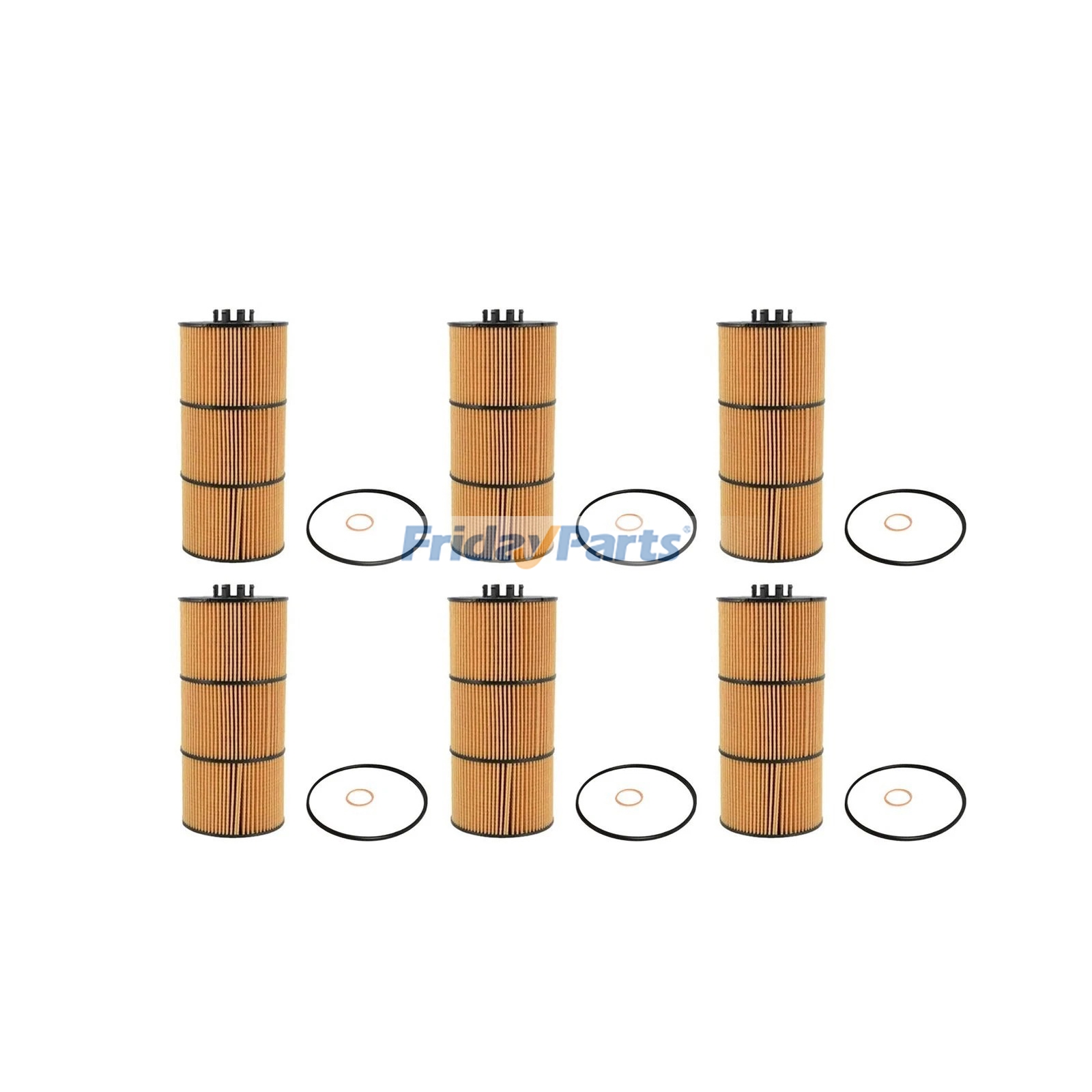 Filtro de aceite para camiones Detroit Engine Freightliner Mercedes Western Star - Reemplaza a Fleetguard LF17511 Para Donaldson,Para Mercedes Benz,Para Baldwin,Para Fleetguard,Para WIX