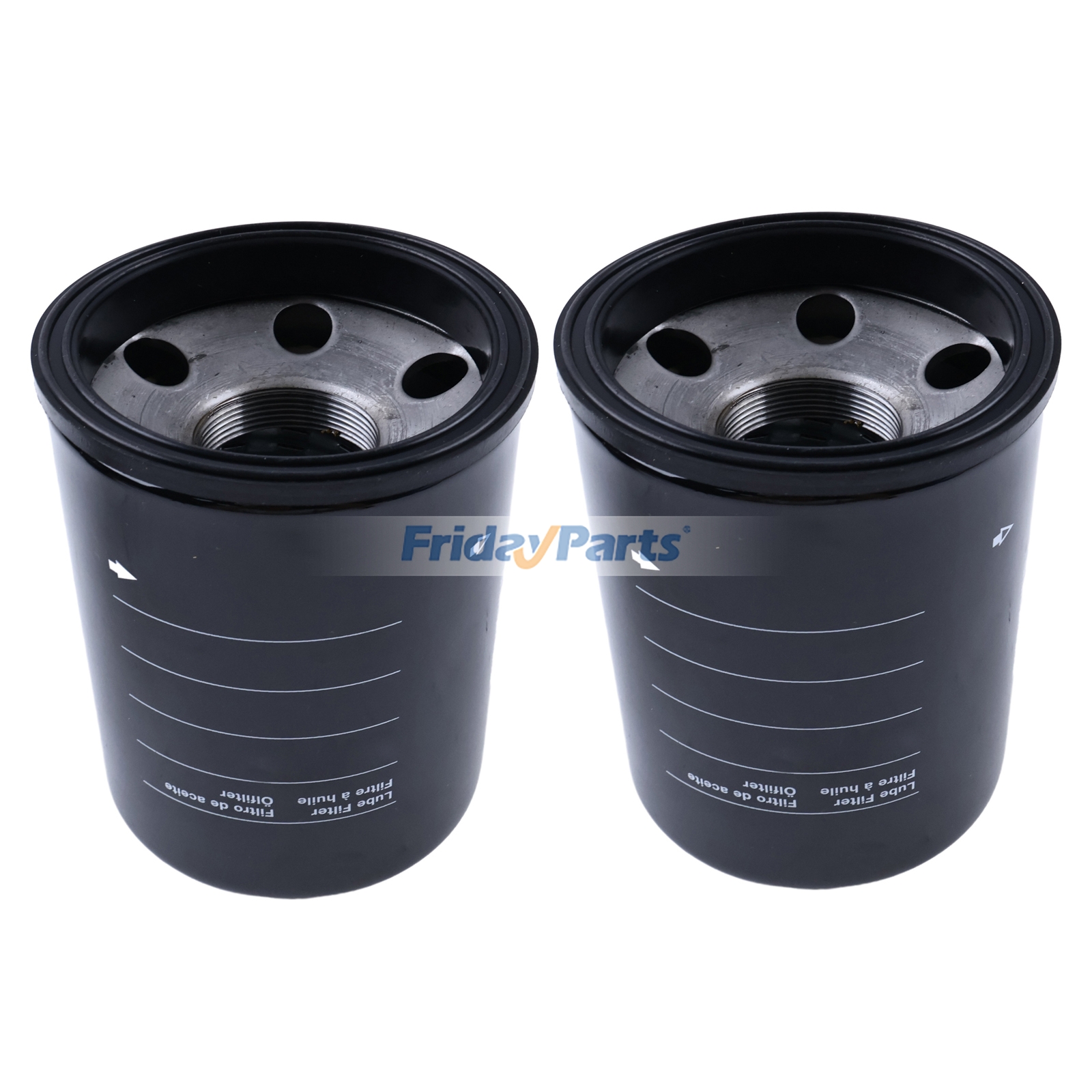 2 filtros de aceite RE59754 DZ118286 para motores John Deere 4045 6068, tractores 5410 5510 5210 5310 3310 6110 6310 6405 6510 7210 y excavadoras 160LC 200LC 230LC.