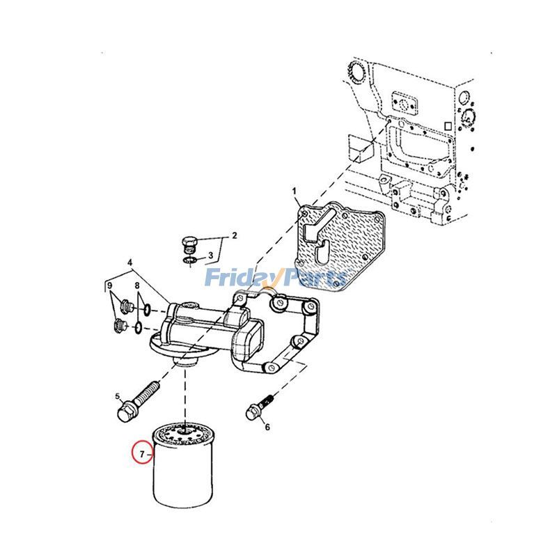  Oil Filter For JOHN DEERE