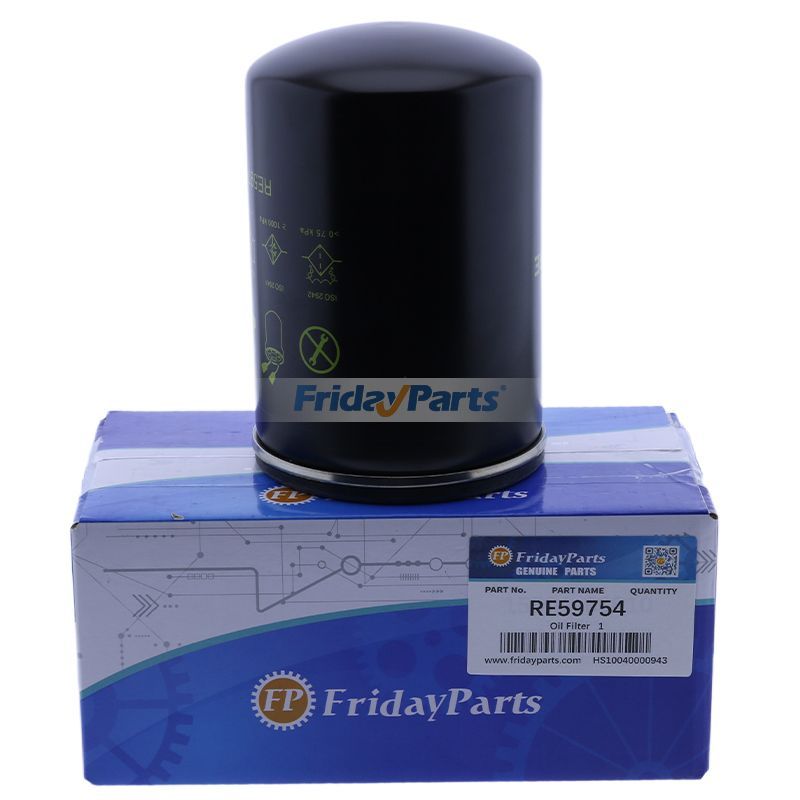 Oil Filter RE59754 for John Deere Engine 4.5L 6.8L Excavator 160LC 200LC 230LC