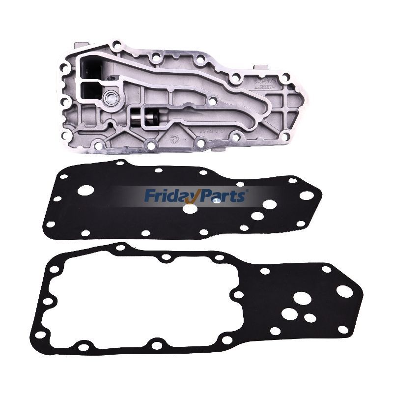 Ölfilterhalterung Kopfkühlerdeckel mit Dichtungfür Motor,FahrzeugFür Dodge