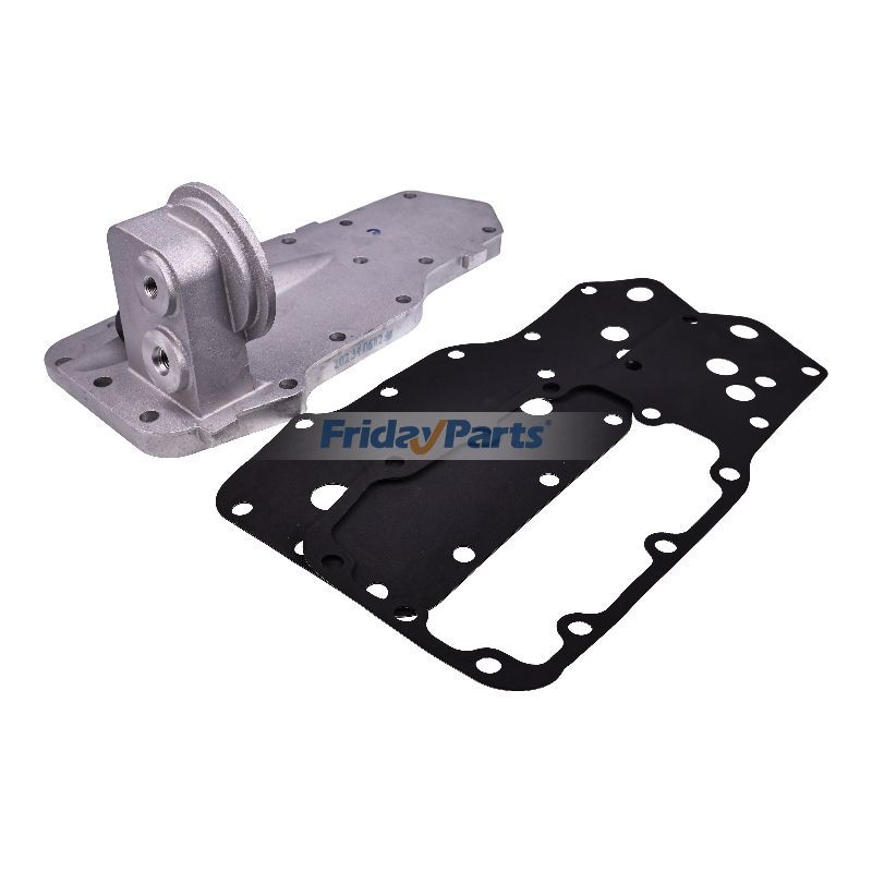 Ölfilterhalterung Kopfkühlerdeckel mit Dichtung 4934217 Cummins Motor B5.9 6B 6BT 6BTA G8.3 ISB5.9 QSB3.3 QSB5.9 Dodge 5.9L 89-02