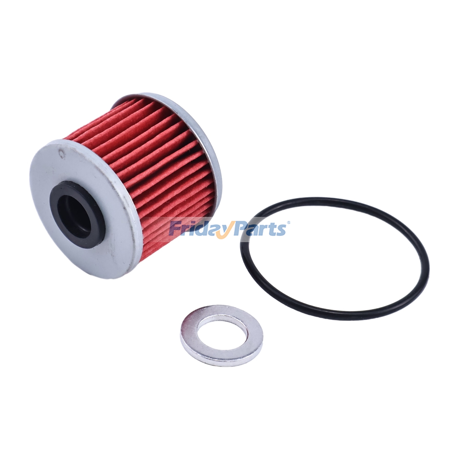 Filtro de aceite con junta tórica y junta de tapón de drenaje 15412-MGS-D21 para Honda GL1800 NC750 Pioneer 1000 CTX700 2012-2019