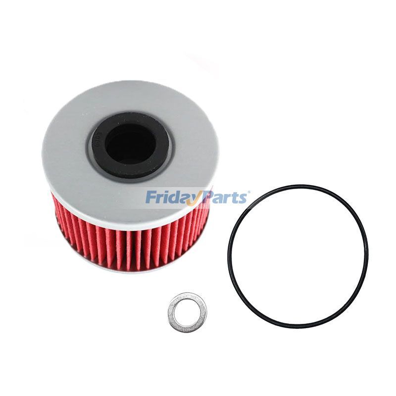 Ölfilter mit O-Ring und Dichtung für die Ablassschraube 15412-MGS-D21 für Honda GL1800 NC750 Pioneer 1000 CTX700 2012-2019