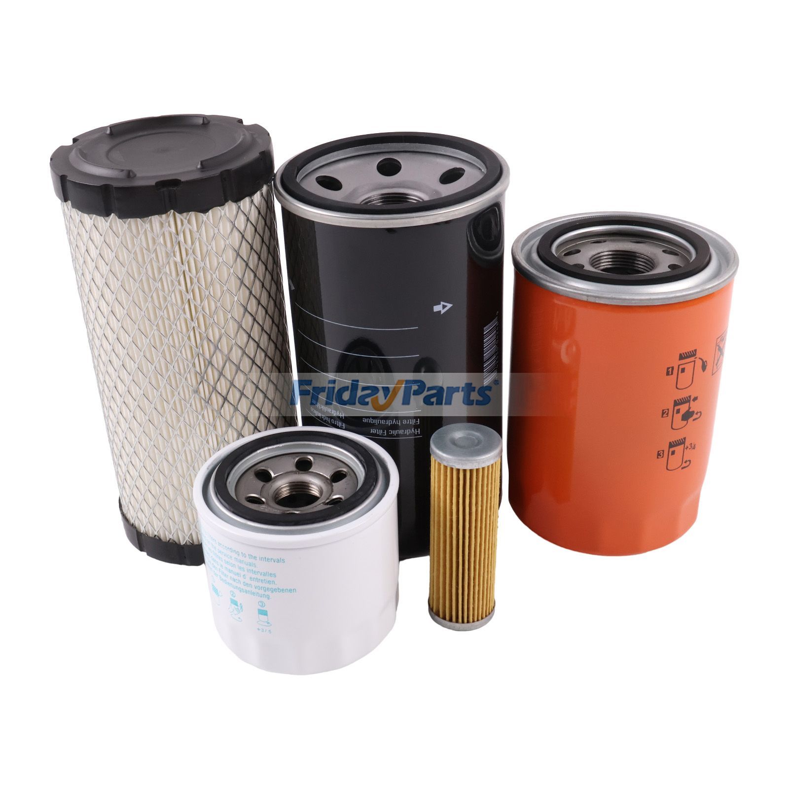 Tractor Oil Fuel Air Hydraulic Filter Kit