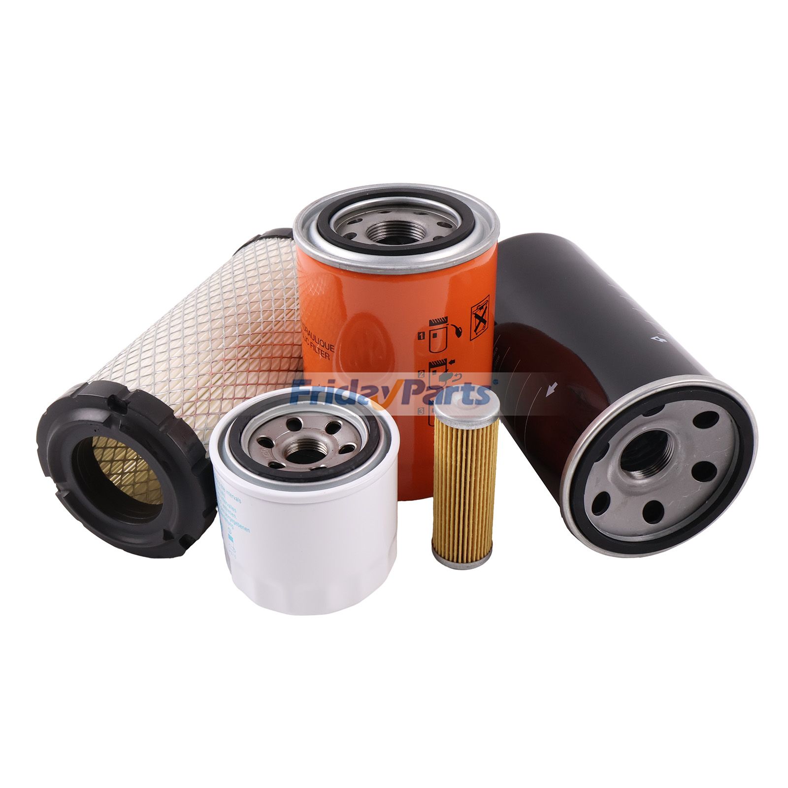Oil Fuel Air Hydraulic Filter Kit for Kioti Tractor CK20H CK20SH CX2510HST