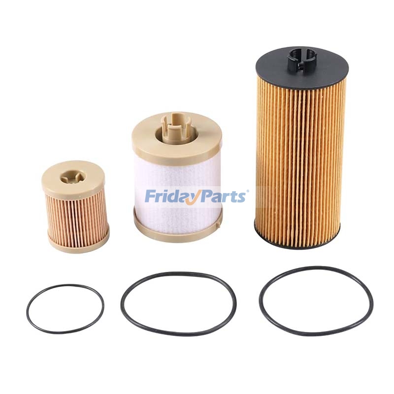 Oil & Fuel Filter 3C3Z-9N184-CA 3C3Z-6731-AA for Ford E-350 E-350 E-450 Excursion F-250 F-350 F-450 F-550 F-650 6.0L 2000-2010