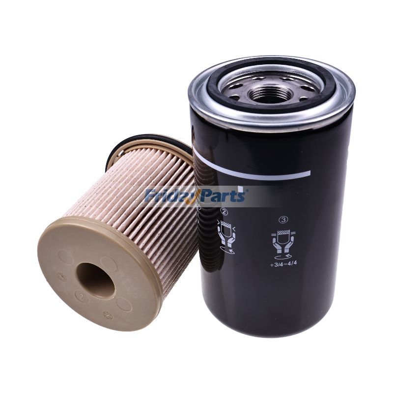 FridayParts Öl- und Kraftstofffiltersatz für 1997-1998 Fleetguard Cummins Dodge Ram