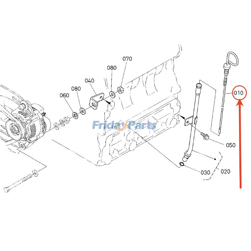 FridayParts Ölmessstab