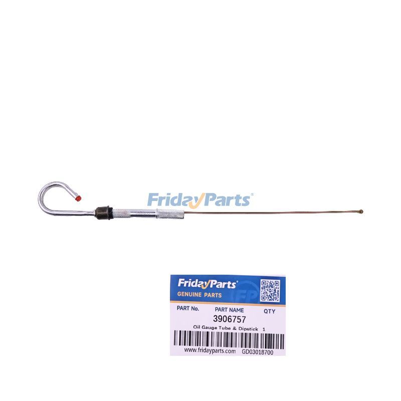 Oil Gauge Tube & Dipstick 3906757 3279104 for Cummins Engine 6C8.3 QSC8.3 6CT