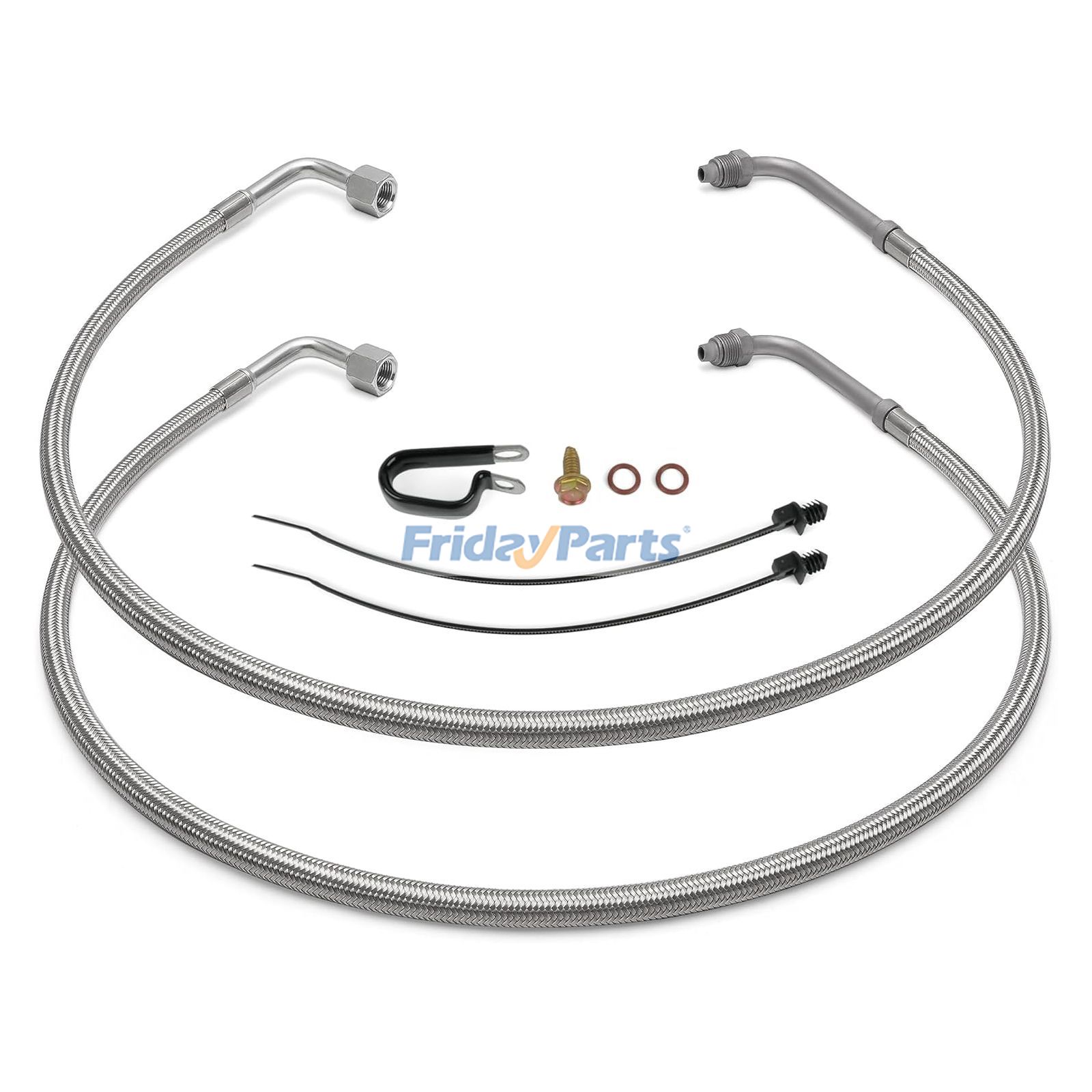 Oil Hose Kit 2204030 5412355 for Polaris Trail Boss Blazer 330 4X4 ATV 2003-2008