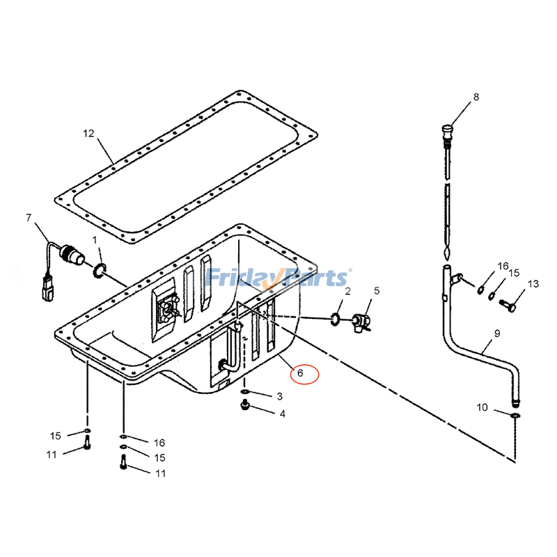 Oil Pan for Engine,Excavator