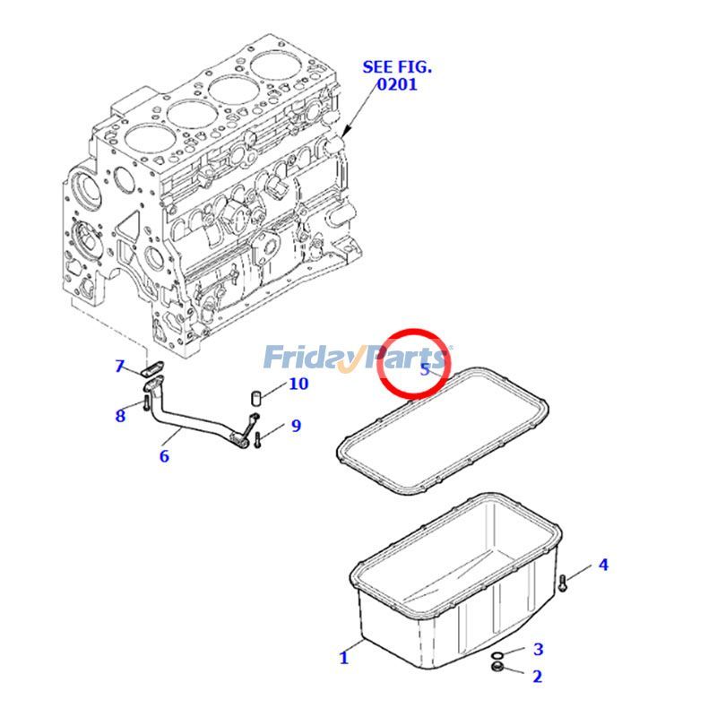Joint de carter d'huilepour Chargeur