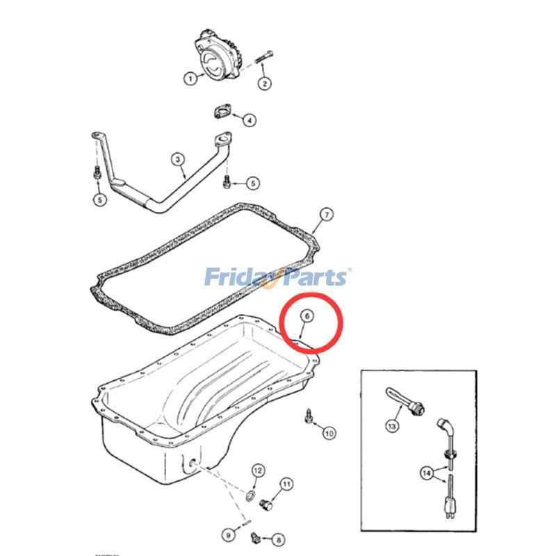  Oil Pan For New Holland