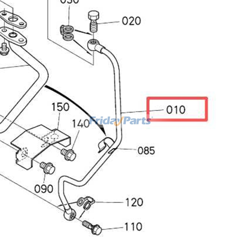 Oil Pipe for Loader,Tractor