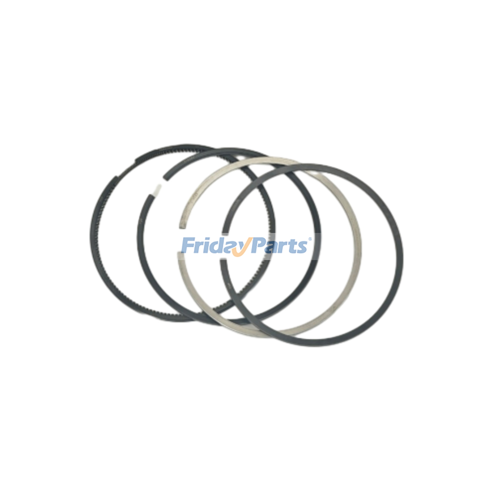 Segment de piston racleur 3082580 4058969 pour moteur Cummins G855 GTA28 GTA855 N14 QSK50 NH855 NT855, chargeuse sur pneus Doosan MEGA 500-V