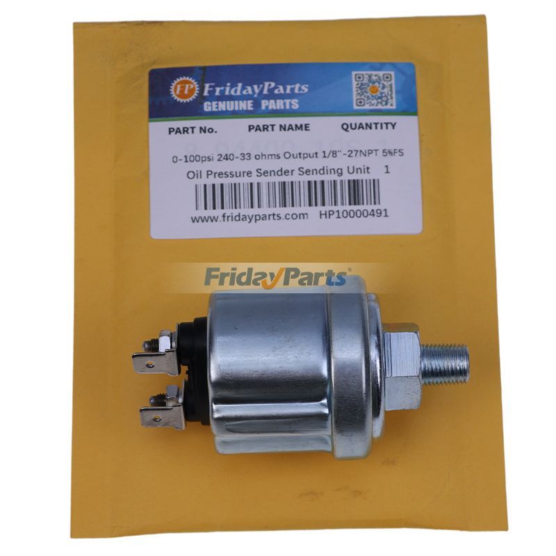 buy Oil Pressure Sender Sending Unit 0100psi 24033 ohms Output 1/8