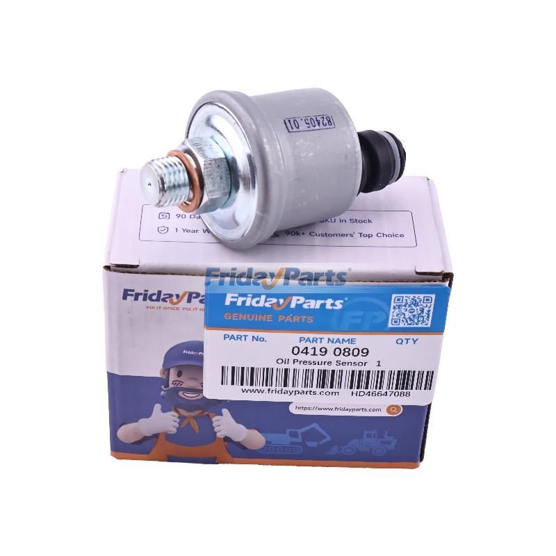 Sensor de presión de aceite 0419 0809 para motor Deutz BFM 1013 1012 2012 2013