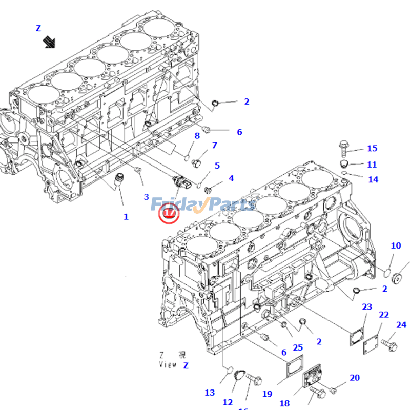 KOMATSU用エンジン,エクスカベーター,ローダー,オフロードトラック用油圧センサー