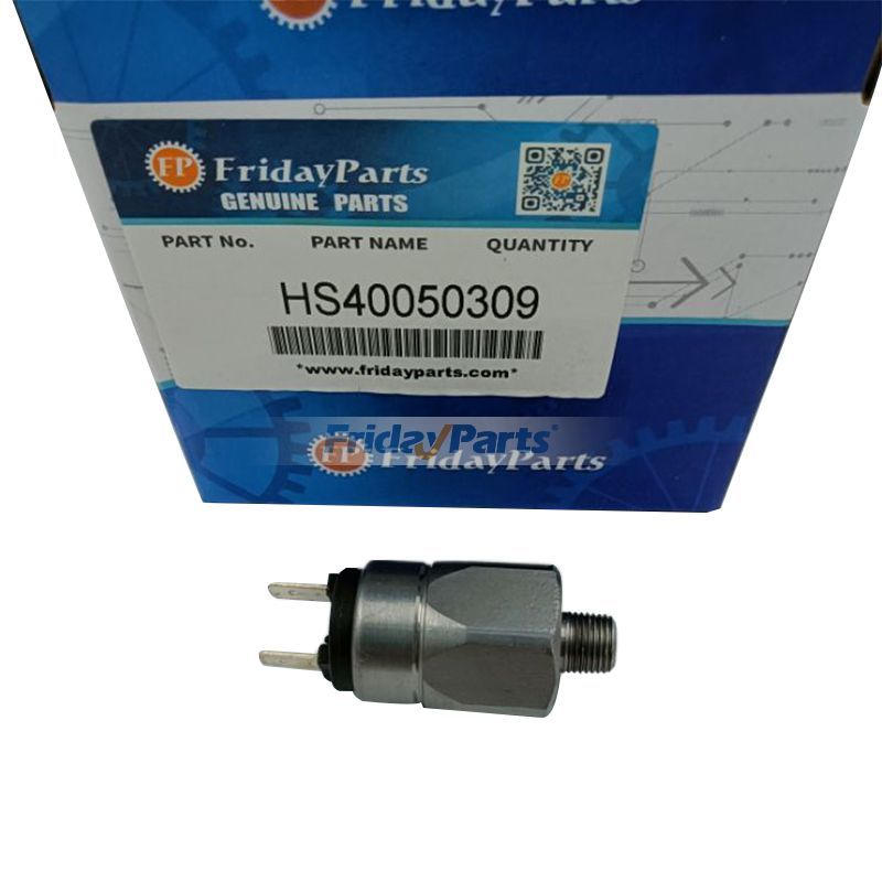 Sensor de pressão de óleo 660404 para escavadeira Sany