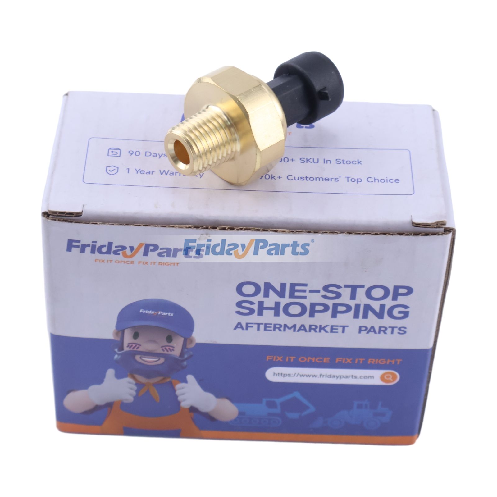 Oil Pressure Sensor Sender Unit 87745843 for CASE Tractor MXM120 MXM130 MXM140 MXM155 MXM175 MXM190 WDX1101 WDX1701 WDX1902 WDX2302 WDX901