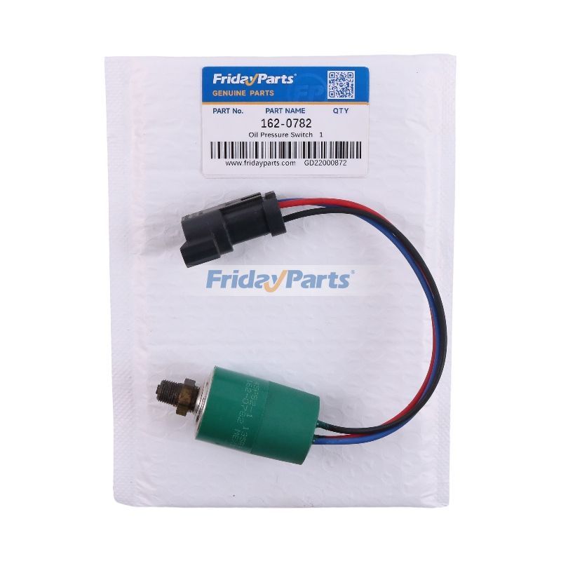 Oil Pressure Switch 162-0782 for Caterpillar CAT Engine 3054 3116 3304 3306 3406 3412 Wheel Tractor 621G 623G 627G Asphalt Paver AP-1000B AP-1050B