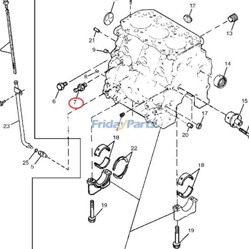 Achetez Interrupteur de pression d'huile chez FridayParts