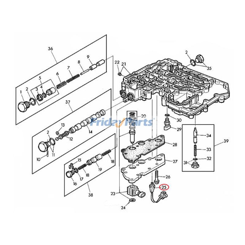 Pressostat d'huile de FridayParts