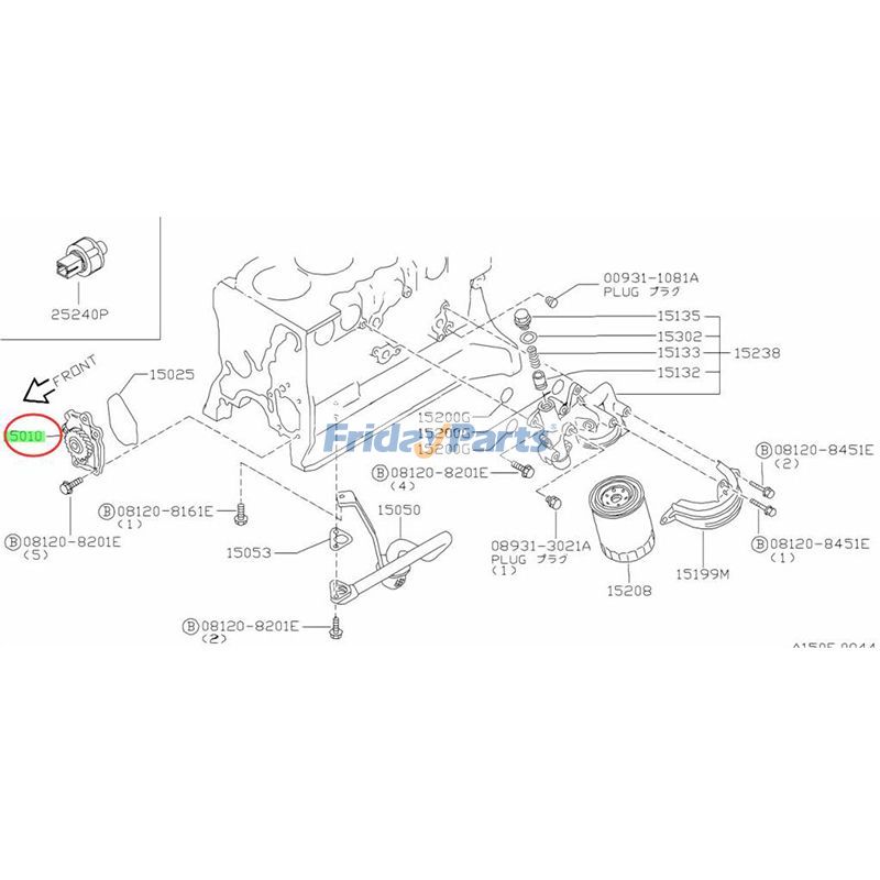 Engine,Forklift Oil Pump