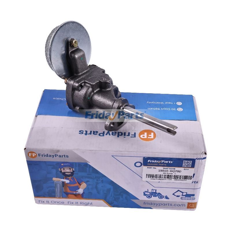 Oil Pump 15010-GQ70D for Nissan Engine H15 H20 H20II H25 K15 K21 K25 Forklift